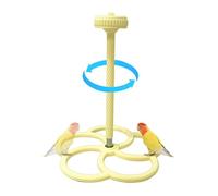 Perches for Parakeets, Rotating Cage - Rotating Toy with Perch for Parakeets - for Cockatiels Conure Canaries Inseparable Pigeons