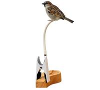 Perches for Parrots, Cage Accessories for Parrots with Play Area - Bird Perch to Stand on Desk - for Lovebirds, Finches, Parrots, Budgies, Cockatiels, Budgies, Budgies, Budgies