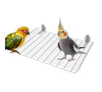 Perches for Parrots, Stainless Steel for Perches - Decorative Play Area with Exercise Toy for Small, Medium and Large Sizes: Ideal for Conures, Inseparables