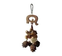 Perchio Perchio 'Accitura - Pack for Parrot Poveraggio, Maggieggio Pinecone Toyz, Birds Cage Accident Toye | Activity Toy to Chew Engaging, Safe Bundles Toys I