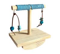 Perchoirs Naturels À Oiseaux | Stand D'înement En Bois De Perruche,Jouets D'enrichissement Pour Calopsitte | Pour Propriétaires D'Animaux Amoureux Des Oiseaux Conure Perruches Volière Salon Chamb