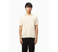 Percival Alfie Knitted Polo (Cotton) - Ecru - Ecru / XL