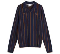 Percival Men's Citation Knitted Football Shirt Navy