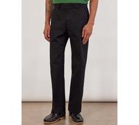 Percival Stay Press Auxiliary Trousers (Cotton Twill Canvas) - Black - Black / W.32"