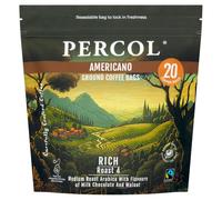 Percol - Americano Ground Coffee Bags, 80 x 8g