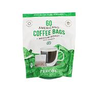 Percol Americano Medium Roast Coffee 100% Arabica Ready To Drink Bags - 60 x 8g