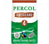 Percol Organic Ground Coffee Americano 4 Medium 200 g