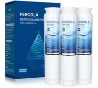 PERCOLA KWF1000 Water Filter, NSF 42 & 372 Certified Filter, Replacement for Miele 11513640 KWF 1000 IntensiveClear Water Filter for MasterCool Appliances with Ice Maker (3 Pack)