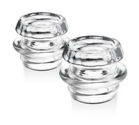 Percolator Glass Top Replacement for Coleman, Coletti, Gsi, Eurolux, Stansport, Texsport, Elite, Mereza Percolators and More Coffee Maker, Coffee Percolator Pot Glass Knob Top for Pot - 2 Pack
