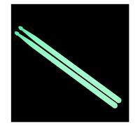 Percussion Accessories 1 Pair 5A Fluorescent Drum Sticks For Beginners Jazz Drum Nylon Luminous Drum Sticks (Color : B)