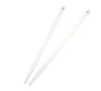 Percussion Accessories 1 Pair Drum Sticks 5A LED Polymer Material Luminous Jazz Drum Drumsticks (Color : Red)