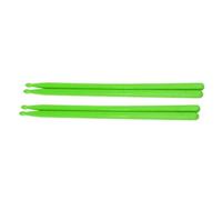 Percussion Accessories 2 Pairs Drum Stick 5A Colorful Nylon Material Durable Drumsticks Jazz Drum Practice Drum Sticks (Color : Green)