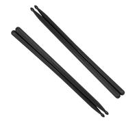 Percussion Accessories 2 Pairs Durable 5A Colorful Nylon Drumsticks Jazz Drum Dumb Drum Practice Drum Sticks (Color : Bk)