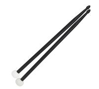 Percussion Accessories 5A Drumsticks Stick Nylon Felt Hammer Drum Sticks For Beginners Percussion Instrument Parts (Color : B)
