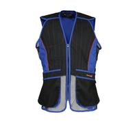 Percussion Blue Black Clay Pigeon Shooting Skeet Trap Vest Ambidextrous New