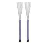 Percussion Brush Set, Professional Drum Brushes, Portable Drum Stick Brushes, Retractable Design, Easy Storage, 36.5cm for Both Light Practice and Loud Performances
