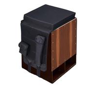 Percussion Cajon Seat - Instrument Saddle Side, Pocket Ergonomic Drum Stool Cushion for Comfortable Playing Support for Music Performance Home Studio School Rehearsal Concert Classroom