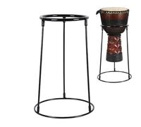 Percussion Carbon Steel Drum Stand Steel Stand | Versatile Adjustable Floor Stands | Black Percussion Staff for Musical Instruments Studio Drummer Accessory