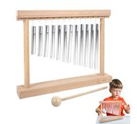 Percussion Chimes Lightweight Chimes Musical Instrument Lightweight Wind Chimes Educational Learning Toy for Social Community Family Indoor Classroom Temple