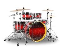 Percussion Drum Kit - Complete Set for Learning & Practice, Ideal for New Drummers and Music Enthusiasts