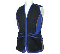 Percussion Evo Skeet Shooting Vest - Blue - Hunting Outdoors Hiking Jacket Top