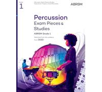 Percussion Exam Pieces & Studies, ABRSM Grade 1: Selected from the syllabus from 2020 (ABRSM Exam Pieces)
