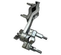 Percussion Holder Clamp | Adjustable Flexible Metal Attachment | Drum Mount Support, for Practice in Studio Practice on Desktop Concert Music Band Orchestra School