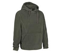 Percussion® hunting hoody with hood, hunting jumper for men, olive/green, hooded sweatshirt for hunting, nature and leisure, Olive (green), XXL