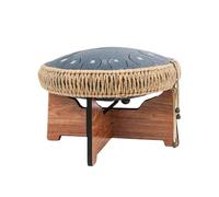 Percussion Instrument Snare Drum Stand,Detachable Adult Handpan Drum Display Rack - Tongue Drum Display Rack Bracket, Tongue Drum Support Wooden Tongue Drum Stand for Ethereal Drum Tongue Drum