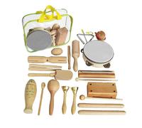 Percussion Instruments - Musical Toy Set Toddler, 23 Pieces Kids Rhythm Tools | Preschool Early Learning Music Kit, Educational Development Drum Shaker Tambourine toys Girls Classroom Pl