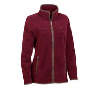 Percussion Ladies Scotland Fleece Jacket - Burgundy - Size: Small