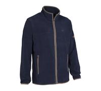 Percussion Mens Scotland Fleece Jacket - Navy - Size: Medium