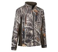 Percussion Mens Softshell Camo Jacket - Green - Size: XX Large