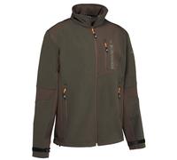 Percussion Mens Softshell Jacket - Dark Green - Size: XX Large