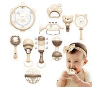 Percussion Music Bundle - Beat Exploration Pieces, Palm Sound Items, Compact Carry Set, Tactile Noise Objects | Home Leisure Calm Routines Group Focus Mindful Engagement Relaxation Practice Time