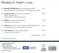 Johannes Fischer, Domenico Melchiorre, Dirk Rothbrust & Andreas Mildner - Nicolaus A. Huber: Percussion Pieces