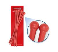 Percussion Plus PP384 Plastic One Piece Beaters - Pack of 10 Beaters