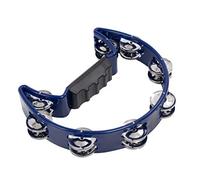 Percussion Plus Half Moon Tambourine - Blue