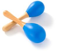 Percussion Plus Pair of Wooden Chiquitas - Blue