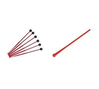 Percussion Plus PP066 Beaters for Glockenspiels or Chime Bars - Pack of 6 & PP384 Plastic One Piece Beaters - Pack of 10 Beaters