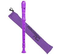 Percussion Plus PP1613 Colourful Soprano Descant Recorder, Purple