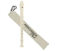 Percussion Plus PP1619 Colourful Soprano Descant Recorder, White