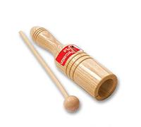 Percussion Plus PP254 Tone Block Single Wooded Agogo with Beater, 14.17 in*1.97 in*5.91 in