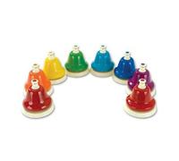 Percussion Plus PP273 Desk Bells, Multicolor, Set of 8