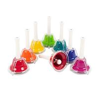 Percussion Plus PP275 Combi Bells Set of 8, Multicolor