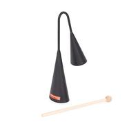 Percussion Plus PP3600 Double Agogo Bells,Black,Medium