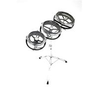 Percussion Plus PP691 6 inch Rotodrum, Silver