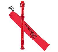 Percussion Plus PP912 Descant Recorder - C-Thru Red
