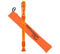 Percussion Plus PP914 Descant Recorder - C-Thru Orange