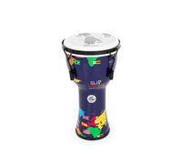 Percussion Plus Slap Djembe Mechanically Tuned 8 inch Head World Map